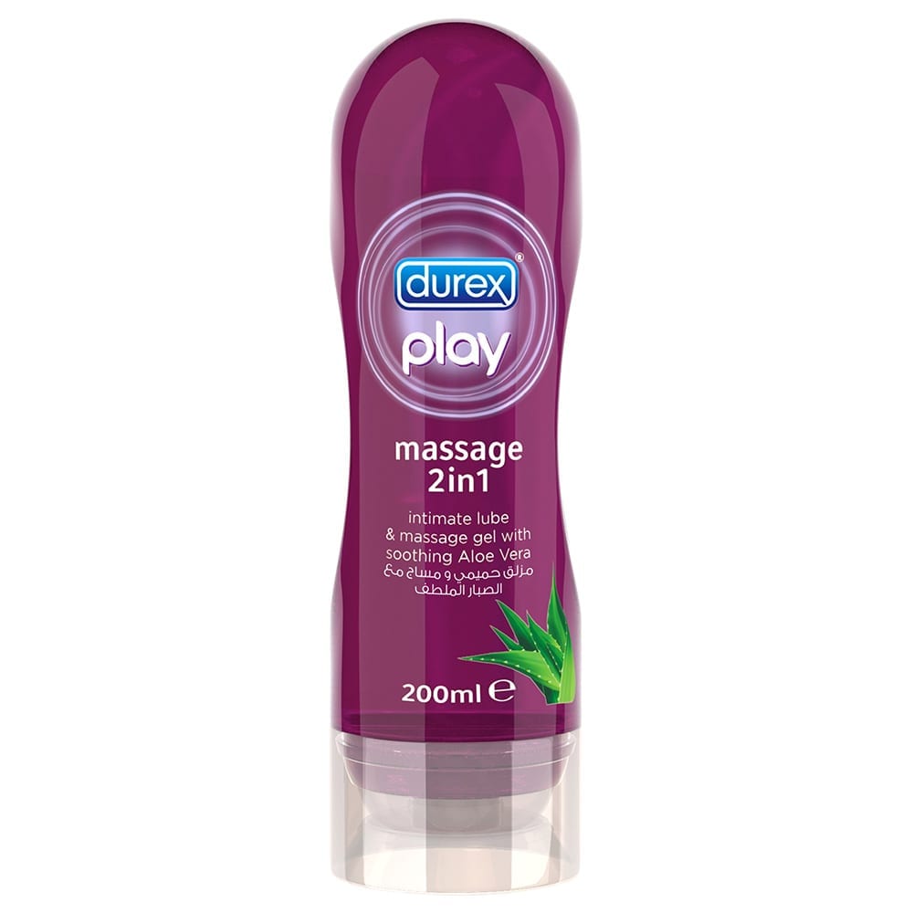 Durex Play Massage 2in 1 Soothing Aloe Vera 200ml - Shams Shopping Centre Durex  