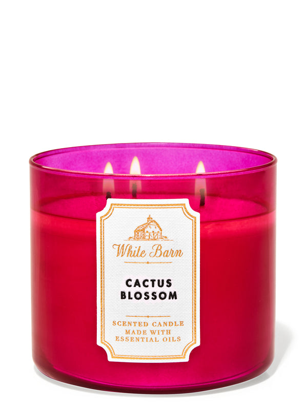 BBW Cactus Blossom Scented Candle 411g - Shams Shopping Centre Bath & Body Works  