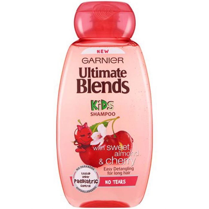 Garnier Ultimate Blends Almond & Cherry Kids Shampoo 250ml - Shams Shopping Centre Garnier  