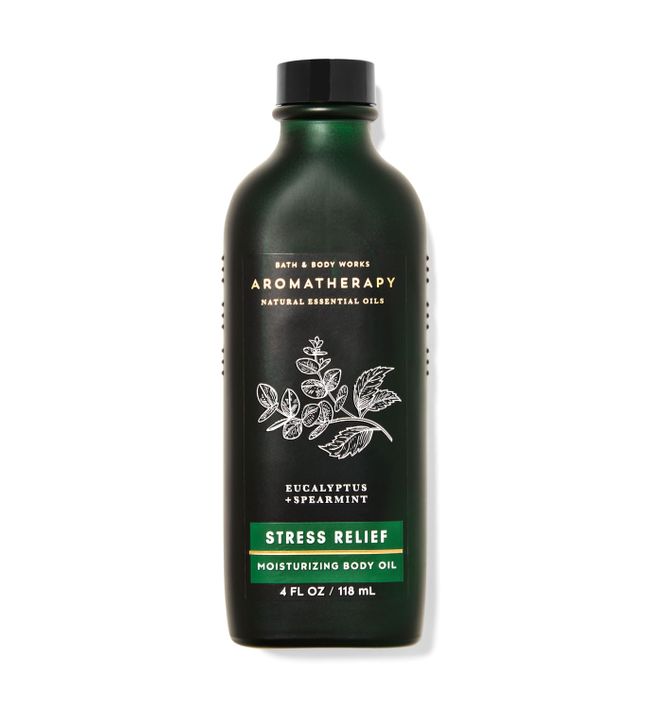 BBW Aromatherapy Stress Relief Moisturizing Body Oil 118ml - Shams Shopping Centre Bath & Body Works  