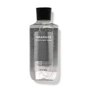 BBW Men's Collection Graphite Shower Gel 295ml - Shams Shopping Centre Bath & Body Works  