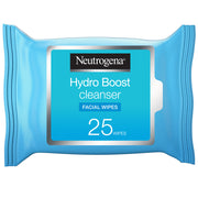 Neutrogena Hydro Boots Cleanser Facial Wipes 25 - Shams Shopping Centre Neutrogena  