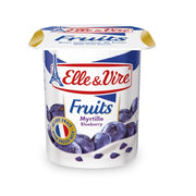 Elle & Vire Fruits Blueberry 125g - Shams Shopping Centre Elle & Vire  