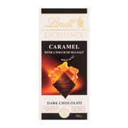Lindt Excellence Caramel With A Touch Of Sea Salt Dark Chocolate 100g - Shams Shopping Centre Lindt  