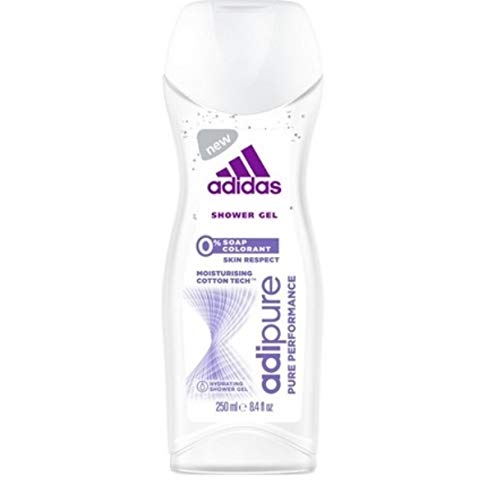 Adidas Adipure Pure Performance Women Shower Gel 250ml - Shams Shopping Centre Adidas  