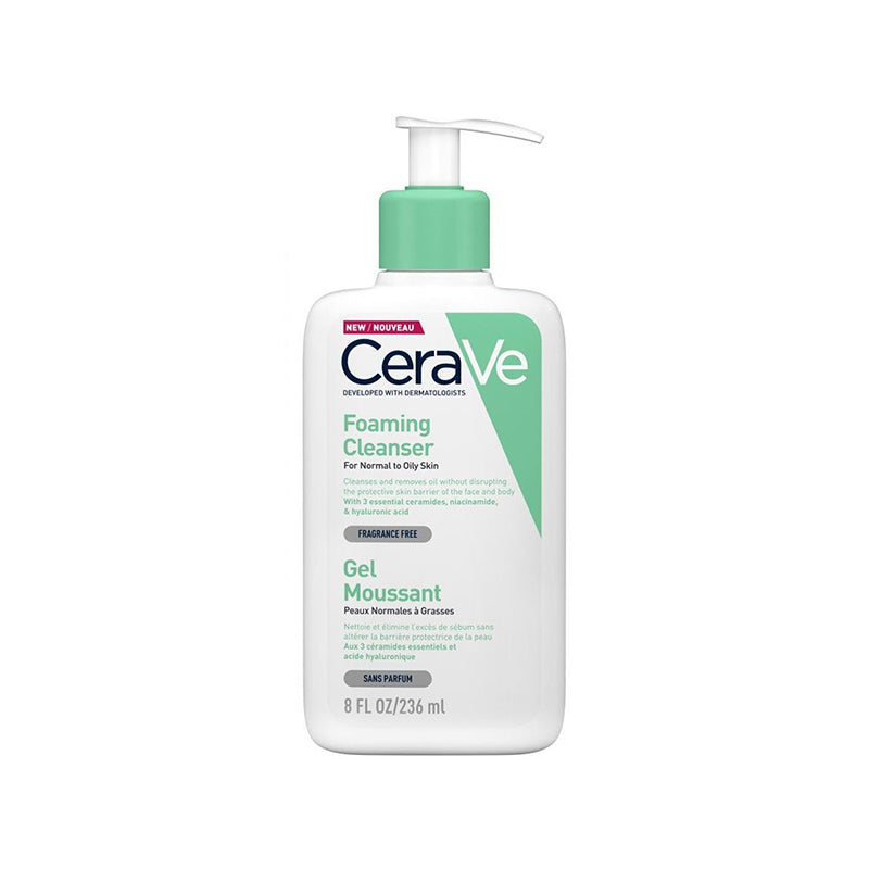 Cerave Normal To Oily Skin Foaming Cleanser 236ml - Shams Shopping Centre Cerave  