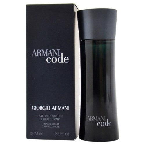 Giorgio Armani Black Code Men EDT 75ml - Shams Shopping Centre Giorgio Armani  