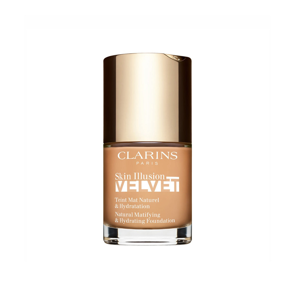 Clarins 110 N Skin Illusion Velvet Natural Matifying & Hydrating Foundation 30ml - Shams Shopping Centre Clarins  