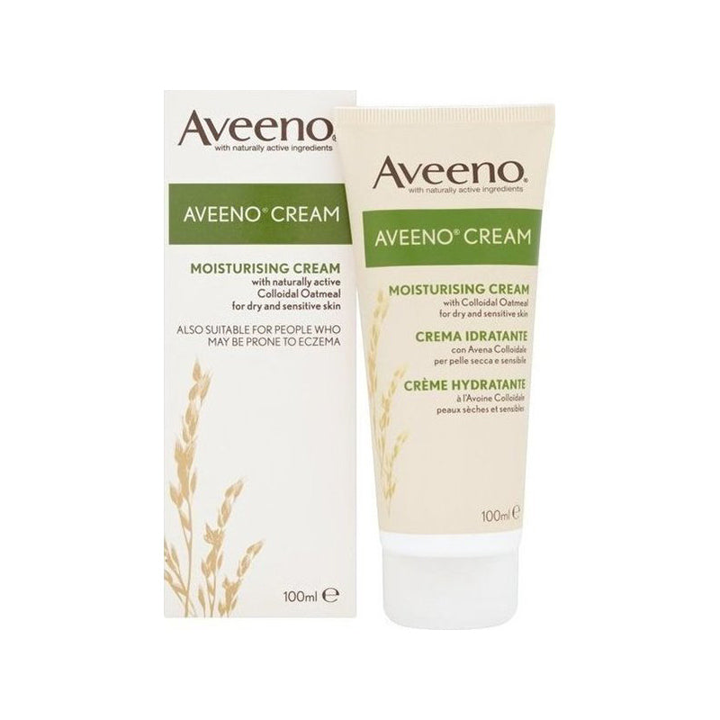 Aveeno Daily Moisturising Cream Dry Skin 100ml - Shams Shopping Centre Aveeno  