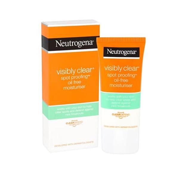Neutrogena Visibly Clear Pore Oil Free Moisturiser 50ml - Shams Shopping Centre Neutrogena  