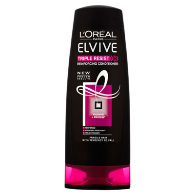 LOreal Elvive Triple Risist Reinforcing Conditioner 250ml - Shams Shopping Centre Loreal  