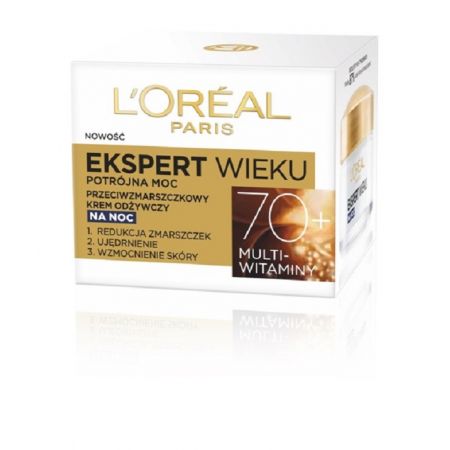Loreal Expert Multivitamin 70+ Face Cream 50ml - Shams Shopping Centre Loreal  