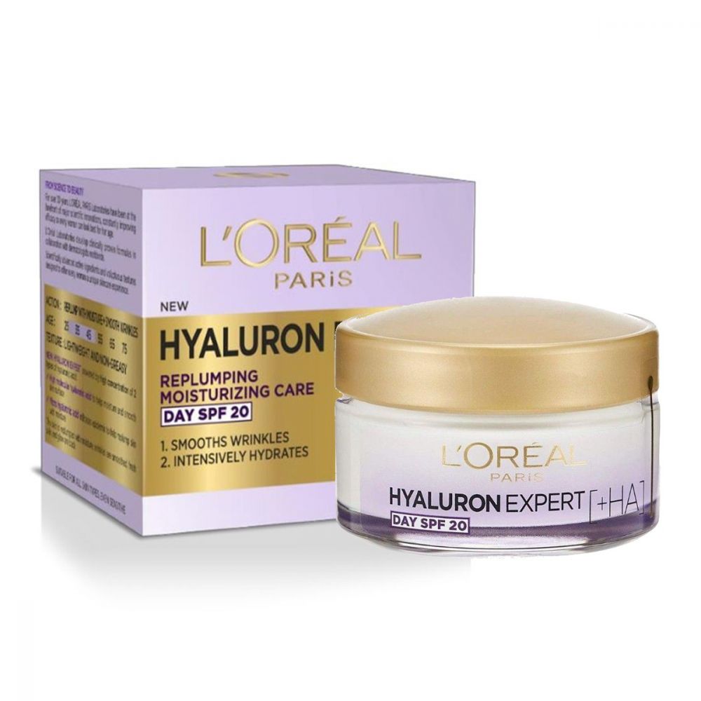 Loreal Hyaluron Expert SPF 20 Day Cream 50ml - Shams Shopping Centre Loreal  