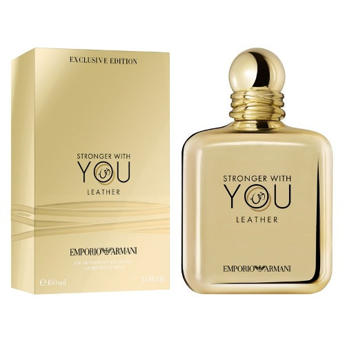 Armani Stronger With You Leather EDP 100ml - Shams Shopping Centre Armani  