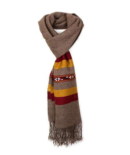 BERA Scarf Male Dark Brown - Shams Shopping Centre Bera  