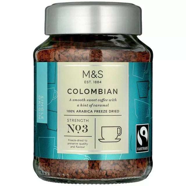 M&S No 3 Colombian Coffee 100g - Shams Shopping Centre Marks & Spencer  