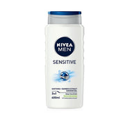 Nivea Men Power Sensitive Soothing 3In1 Shower Gel 400ml - Shams Shopping Centre Nivea  