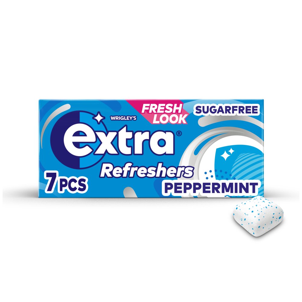 Wrigleys Extra Suger Free Refreshers Peppermint Gum 15.6g - Shams Shopping Centre Wrigley'S  