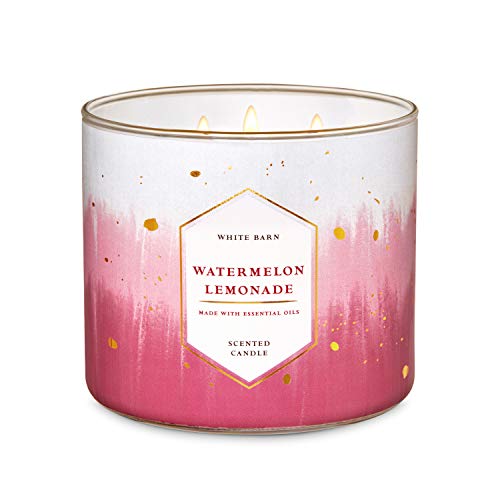 BBW White Barn WaterMelon Scented Candle Lemonade 411g - Shams Shopping Centre Bath & Body Works  