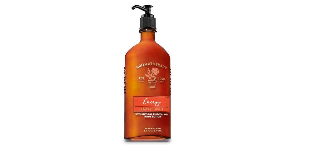 BBW Aromatherapy Orange + Ginger Energy Body Lotion 192ml - Shams Shopping Centre Bath & Body Works  