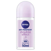 Nivea Double Effect Deo Roll On 50ml - Shams Shopping Centre Nivea  