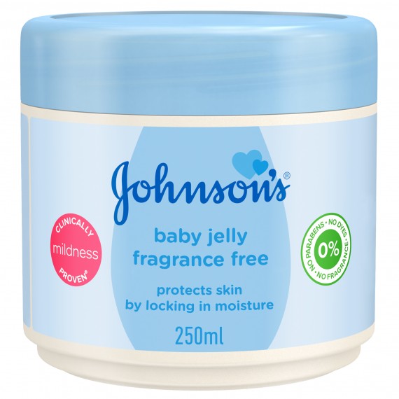 Johnson's Fragrance Free Sky Blue 250ml - Shams Shopping Centre Johnsons  