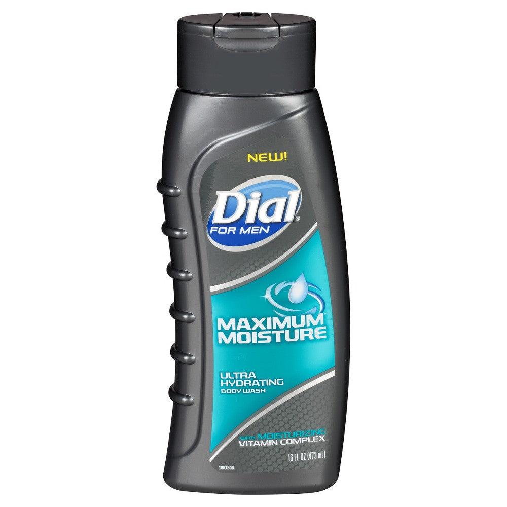 Dial Maximum Moisture Body Wash For Men 473ml - Shams Shopping Centre Dial  