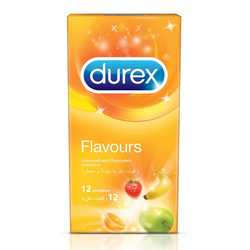 Durex Flavours Coloured Condoms 12pcs - Shams Shopping Centre Durex  