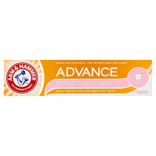 Arms & Hammer Tooth Paste Advance Sensitive Care75ml - Shams Shopping Centre Arm & Hammer  