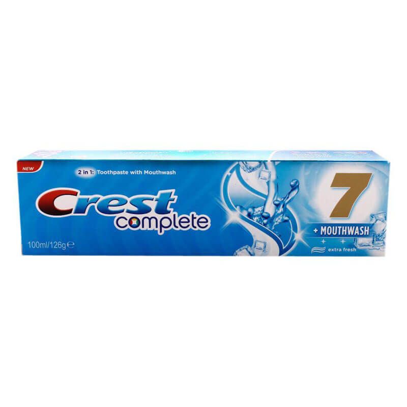 Crest Complete 7 Fresh Mint Toothpaste 100ml - Shams Shopping Centre Crest  