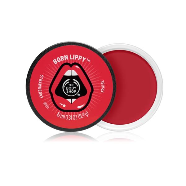 The Body Shop Born Lippy Strawberry 8.9g - Shams Shopping Centre Body Shop  