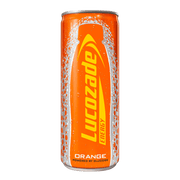Lucozade Orange Energy Can 330ml - Shams Shopping Centre LUCOZADE  