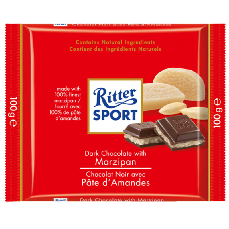 Ritter Sport Marzipan Chocolate 100g - Shams Shopping Centre Ritter Sport  