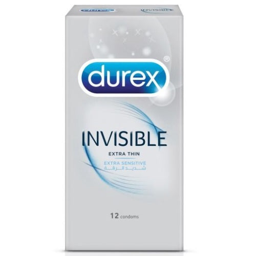 Durex Invisible Extra Thin 12 Condoms - Shams Shopping Centre Durex  