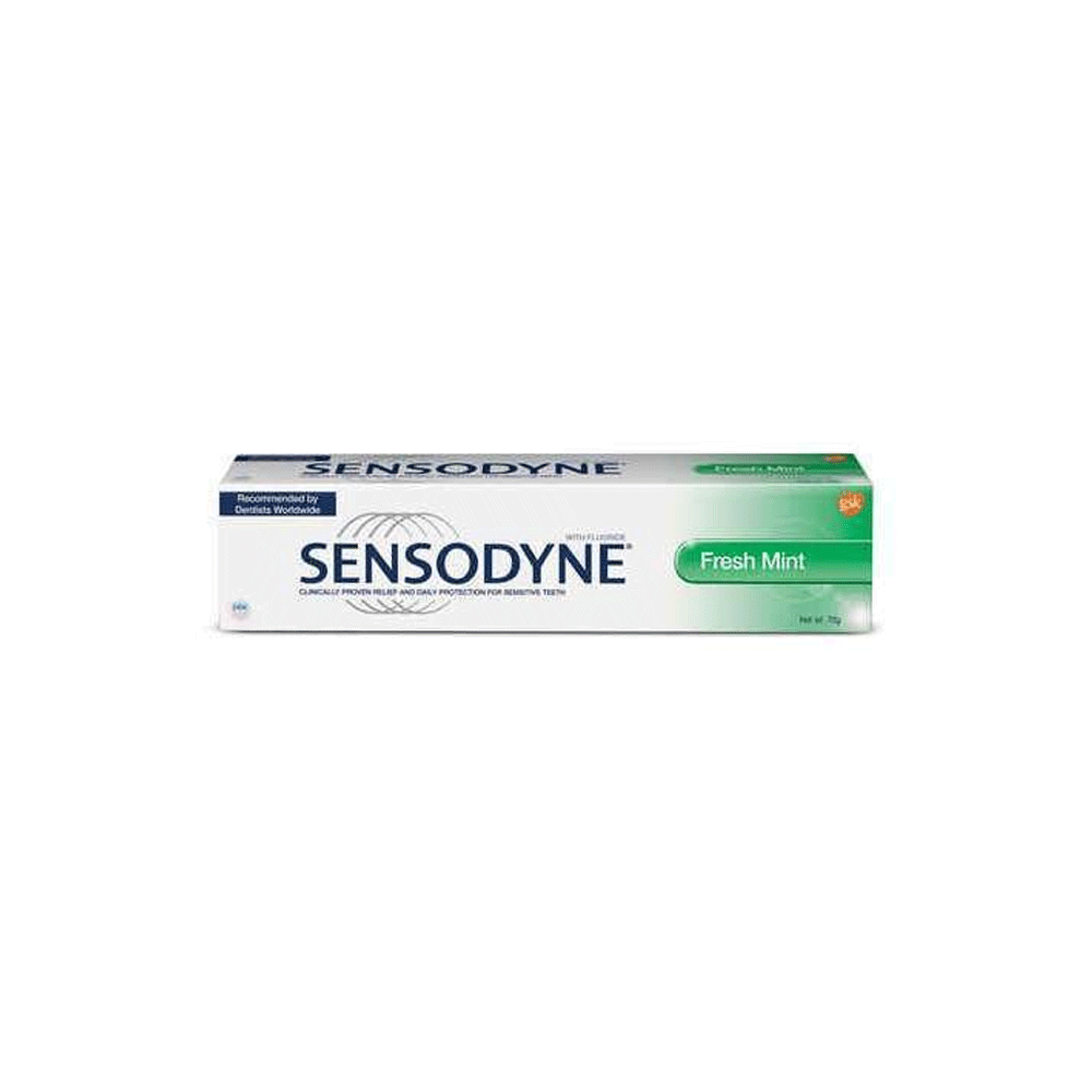 Sensodyne Fresh Mint Strong Teeth + Healthy Gums Tooth Paste 75ml - Shams Shopping Centre Sensodyne  