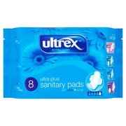 Ultrex Ultra Plus 8 Sanitary Pads - Shams Shopping Centre Ultrex  