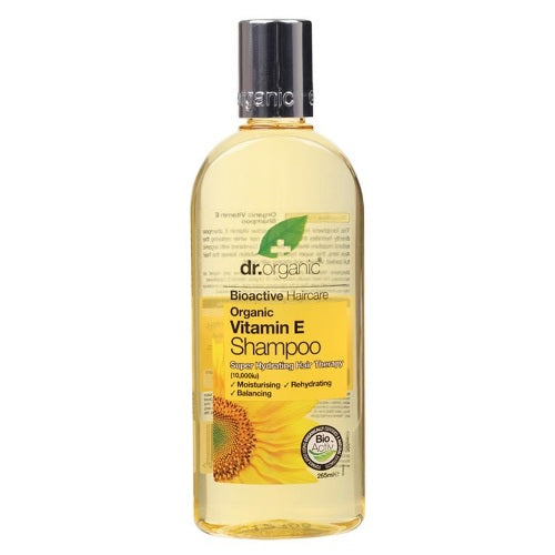 Dr.Organic Vitamin E Shampoo 265ml - Shams Shopping Centre Shams Shopping Centre  