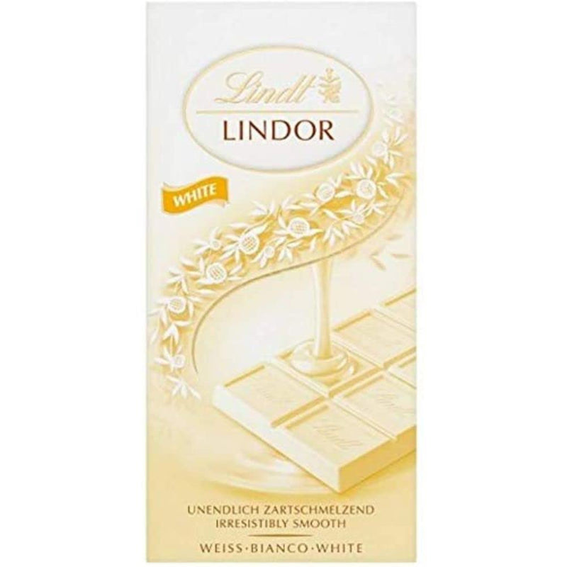 Lindt Lindor White Chocolate 100g a - Shams Shopping Centre Lindt  