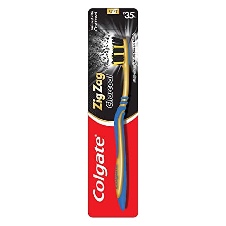 Colgate Zig Zag Charcoal Tooth Bursh - Shams Shopping Centre Colgate  