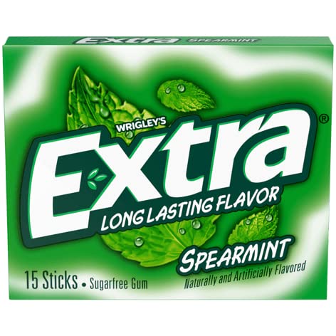 Wrigley's Extra Spearmint Sugarfree 15's - Shams Shopping Centre Wrigley'S  