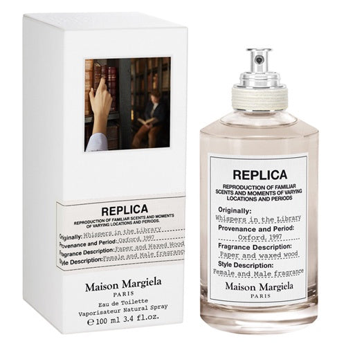 Maison Margiela Replica Whispers In The Library EDT 100ml - Shams Shopping Centre Maison  