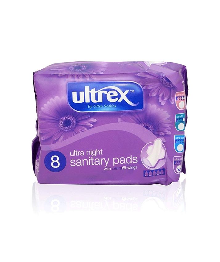 Ultrex ultra night sanitary pads - Shams Shopping Centre Ultrex  