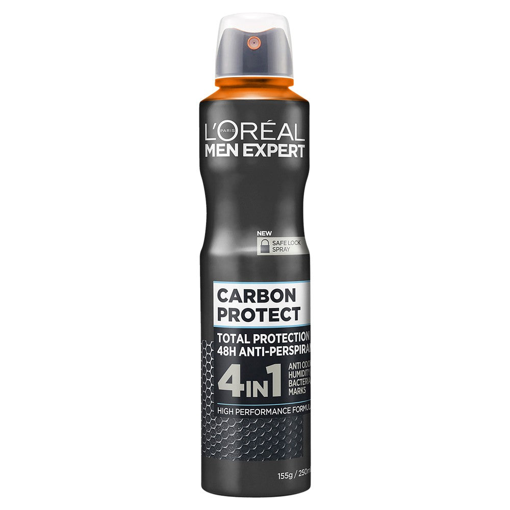 Loreal Men Expert Carbon Protect Deodorant 250ml - Shams Shopping Centre Loreal  