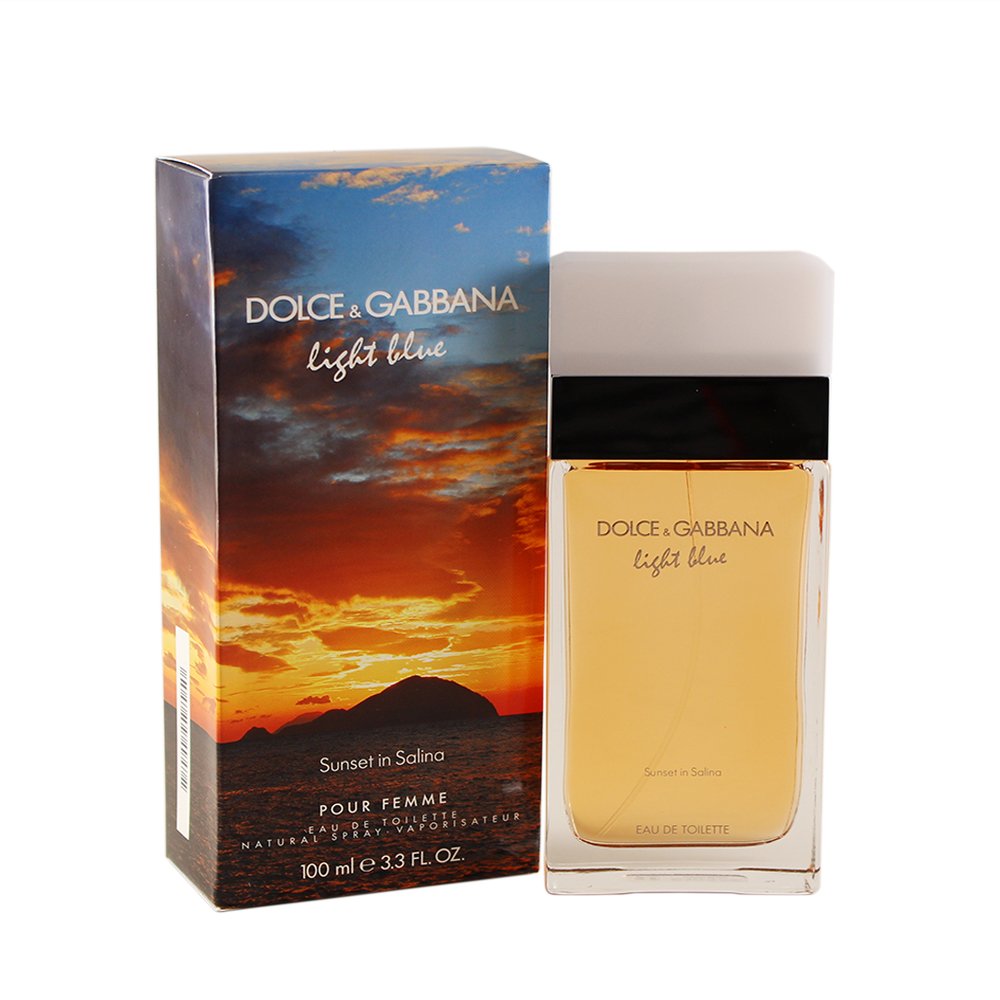 D&G Light Blue Sunset in Salina Pour Femme EDT 100ml - Shams Shopping Centre Dolce & Gabbana  