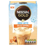 Nescafe Gold Iced Latte Salted Caramel 101.5g - Shams Shopping Centre Nestle  