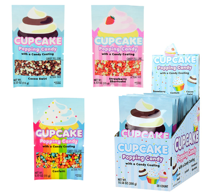 Koko's Cupcake Popping Candy 15g - Shams Shopping Centre Shams Shopping Centre  