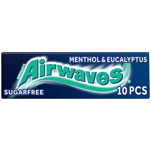 Wrigley's Airwaves Menthol & Eucalyptus Suger Free Chewing Gum 14g - Shams Shopping Centre Wrigley'S  