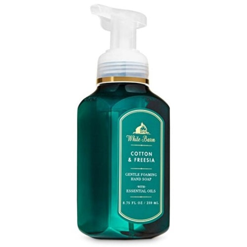 BBW White Barn Cotton & Freesia Hand Soap 259ml - Shams Shopping Centre Bath & Body Works  