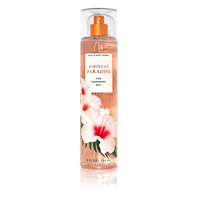 BBW Hibiscus Paradise Fine Fragnance Mist 236ml - Shams Shopping Centre Bath & Body Works  