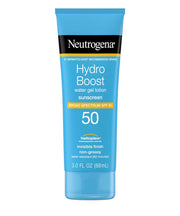 Nertrogena Hydro Boost Sunscreen SPF 50 Water Gel Lotion 88ml - Shams Shopping Centre Neutrogena  
